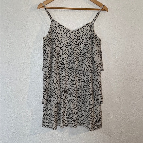 Vine & Love Dresses & Skirts - VINE & LOVE Black and White Spotted Dress